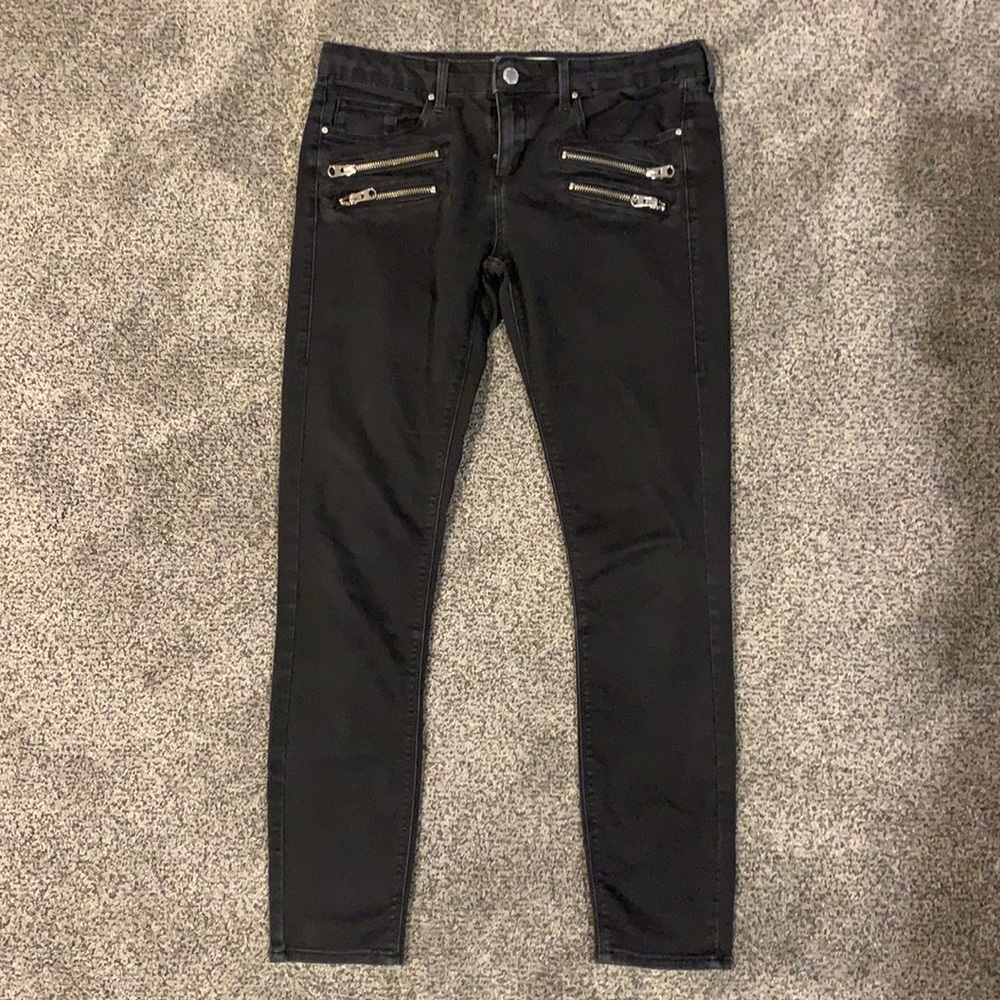 Topshop moto pants